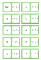 Vorschau - Spiele - Domino 2er Reihe (Einmaleins Übungsspiel) - Seite 2