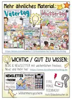 Vorschau - Arbeitsblätter - VATERTAG 👨👧👦 - Papa, Held & Lieblingsmensch PAKET (Muttertag) - Seite 2