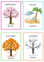 anteprima - Flashcard - Flashcard Meteo e Stagioni: Il Calendario Bilingue ITA-ENG - Pagina 3