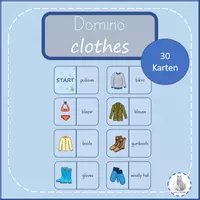 Vorschau - Arbeitsblätter - Bundle Materialpaket clothes Englischunterricht Kleidung - Seite 1