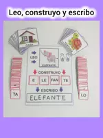 Vista previa - Hojas de trabajo - Leo, construyo y escribo - Portada