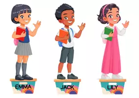 Vista previa - Juegos / Gamificación - Possessives English Game | Juegos de inglés posesivos (my, your, his, her, their) | Actividad manipulativa ESL - página 2