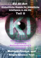 Vorschau - Unterrichtsreihen - Künstliche Intelligenz EU-AI-ACT Teil 2 Multiple‑Choice‑ und Single‑Choice‑Test / Jg. 8-12 / Weiterbildung - Deckblatt