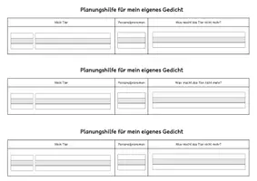 Vorschau - Arbeitsblätter - Generatives Schreiben zum Gedicht "Der Frosch ist krank" - Seite 2