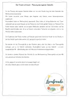 Vorschau - Arbeitsblätter - Generatives Schreiben zum Gedicht "Der Frosch ist krank" - Seite 1