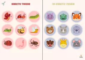 Vista previa - Juegos / Gamificación - Libro y pack de actividades y juegos montessori para aprender vocabulario de los INSECTOS en INGLÉS - página 2