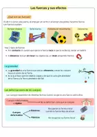 Vista previa - Fichas informativas / Documentos de lectura - Pack de Repaso: La Materia y las Fuerzas 5º primaria - página 1