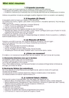 Vista previa - Fichas informativas / Documentos de lectura - El Aparato Locomotor: Resumen Visual - página 1