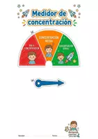Vista previa - Juegos / Gamificación - Kit Concentración y Motivación: Medidor y Registro Estudio - página 1