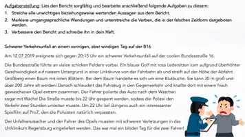 Vorschau - Stundenentwürfe - Ausdruck üben - Bericht schreiben (Deutsch, Klasse 5/6) - Seite 2