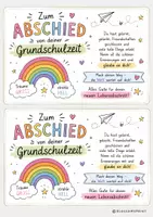 Vorschau - Mal- und Bastelvorlagen - Abschiedsgrüße Klasse 4 Grundschule - Seite 2