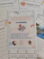 Vista previa - Hojas de trabajo - Worksheets Pack 4 (Prepositions – Place, Time & Movement) - Portada