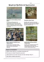 Vorschau - Arbeitsblätter - Kunst verstehen: Der Impressionismus | 2-seitiges Infoblatt zur Kunstepoche - Seite 2