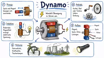 Vorschau - Arbeitsblätter - Lernposter + Arbeitsblätter zum Thema "Dynamo" + Lösung & MP3 + Mindmap + Infografik - Seite 2