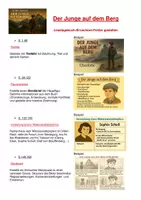 Vorschau - Stundenentwürfe - Der Junge auf dem Berg | Lesetagebuch | Unterrichtsmaterial | Kreativwerkstatt | Deutsch Klasse 7-10 | mit Lösungen - Seite 3
