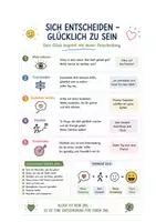 Vorschau - Arbeitsblätter - Glücklich sein, Coaching/ Mentoring, Schüler- und Lerncoach - Deckblatt
