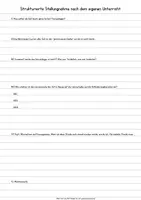Vorschau - Lehrpläne/Lehrermaterial - Nachbesprechung Leitfaden - Strukturierte Stellungnahme für Unterrichtsbesuche und Lehrproben - Seite 1