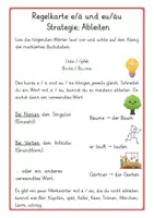 Vorschau - Arbeitsblätter - Ableiten - ä und äu - Klasse 3-5 - Regelkarte + Arbeitsblätter - Seite 2