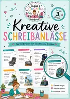 Vorschau - Fördermaterial/Inklusion - Kreative Schreibanlässe/ Kreative Aufgabenkärtchen - Deckblatt