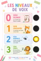 Aperçu - Apprentissages en autonomie - Les niveaux de voix - Ensemble d'affichages - Page de couverture