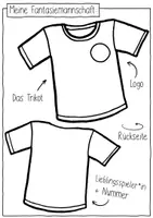 Vorschau - Arbeitsblätter - Fußball-WM 2026 - T-Shirts gestalten | Lieblingsmannschaft, Lieblingsspieler & Fantasieteam - Seite 3