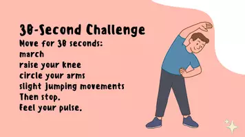 Vorschau - Bildkarten - 20 movement exercises, warm-up, brain break, mindfulness, bewegte Pause Englisch, text anxiety - Seite 2