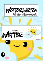 Vorschau - Anderer Materialtyp - Wetterkarten für den Morgenkreis - Deckblatt