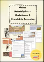 Vorschau - Arbeitsblätter - Absolutismus und französische Revolution - Deckblatt