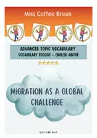 Vorschau - Merkblätter - Migration as Global Challenge - Topic Vocabulary | Language Support | Scaffolds - Deckblatt