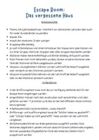 Vorschau - Stundenentwürfe - Escape Room Schuljahresabschluss Klasse 5,6 - Seite 1