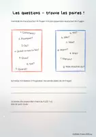 Vorschau - Arbeitsblätter - Escape Room Französisch – W-Fragen (A1 / 5.–6. Klasse) - Seite 2
