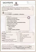 Vorschau - Arbeitsblätter - Sachtexte - (Fünf-Schritt-Lesemethode) - Materialpaket - Seite 1