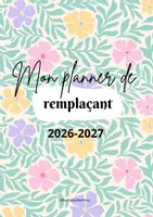 Aperçu - Outils du professeur - Planner remplaçant 2026-2027 - Page de couverture