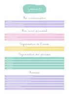 Aperçu - Outils du professeur - Planner remplaçant 2026-2027 - Page 2