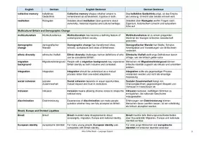 Vorschau - Merkblätter - British National Identity and Self-Perception - Topic Vocabulary | Language Support | Scaffolds - Seite 3
