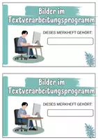 Vorschau - Merkblätter - Merkheft Bilder im Textverarbeitungsprogramm - Seite 1