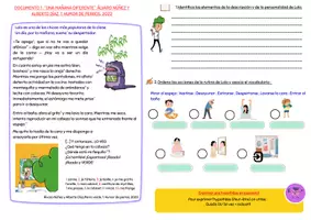 Aperçu - Préparation de séance / Séance complète - Secuencia 5 - Mi día a día (Clé en main) - Page 1