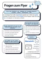 Vorschau - Arbeitsblätter - Regeln zum einseitigen Flyer - Seite 1