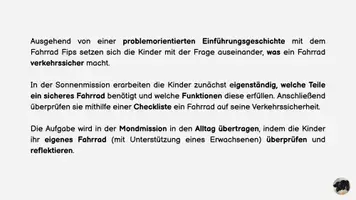 Vorschau - Unterrichtsreihen - Mission Forschunsgreise: Entdeckungstour mit Fahrrad Fips - Fahrrad Checkliste - Seite 2