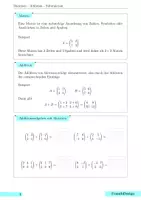 Vorschau - Arbeitsblätter - Matrizen Addition Subtraktion - Deckblatt