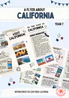 Vorschau - Poster - Informationsflyer - On the road in California - Deckblatt