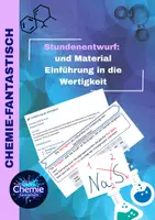 Vorschau - Stundenentwürfe - Stundenentwurf und Material: Einführung der Wertigkeit-sofort einsetzbar - Deckblatt