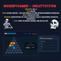 Vorschau - Spiele - Wissenpyramide - Skelettsystem - Deckblatt