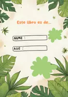 Vista previa - Manualidades / Dibujos para colorear - Libro con páginas para colorear La Dinofamilia Saúrez: Volumen I - página 2