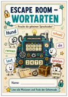 Vorschau - Spiele - Wortarten Klasse 3/4 Escape Room | Deutsch - Seite 1