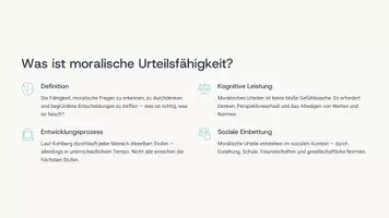 Vorschau - Unterrichtsreihen - Präsentation: „Entwicklung der moralischen Urteilsfähigkeit nach L. Kohlberg“ - Seite 3