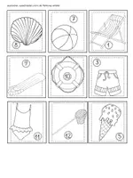 Vorschau - Spiele - ☀️Lesespaziergang "Ein Tag am Strand" Wohnzimmer homeschooling Sommer - Seite 2