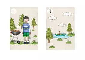 Vorschau - Arbeitsblätter - Lesespaziergang - Camping (Kl. 2-4) - Seite 3