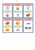 Vorschau - Spiele - Breakfast: I have... Who has...? (Lesespiel Englisch) - Seite 2