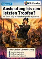 Vorschau - Klassenarbeiten - Soziale Frage – 3 Geschichtsklausuren Oberstufe mit Erwartungshorizont - Seite 1